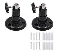POFET 2PCS Ring Camera Mount 1/4 "Staffa per Montaggio a Parete per Fotocamera Supporto per Fotocamera Girevole a 360 Gradi per Arlo PRO