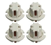 POFET 4 Pezzi Presa per fanale Posteriore per fanale Posteriore Bianco per BMW X5 E53 2003 2004 2005 2006