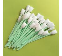 POFET 50 Pezzi tamponi per la Pulizia Spazzola per Inchiostro Spugna Stampante fax Bacchetta per la Pulizia della Testina di Stampa 128 x 15 x 9 mm