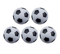 POFET 5pcs Bianco E Nero Calcio Balilla Calcio Balilla Resina Plastica Calcio Macchina Accessori Calcio Verde