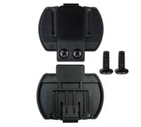 POFET Accessori interfono moto 2 pezzi, supporto a clip per staffa interfono moto V6/V4 per cuffia interfono Bluetooth per casco moto