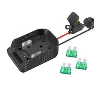 POFET Adattatore Power Wheel con Fusibile e Interruttore Adattatore Batteria Sicuro per Batteria al Litio Makita 18V per Fai da Te per Giocattoli per Auto RC Robotica