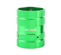 POFET Alesatore per Tubi, sbavatore in Lega di Alluminio, alesatore Universale per sbavatura Esterna Interna 6-38 mm per plastica, Tubi di Rame, Metallo, Legno (Verde)