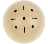 Pofet - Bilia da biliardo per fare pratica, grande, con puntini neri