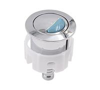 POFET Bottoni di Ricambio per WC da 33 mm a 49 mm, Pulsante di Scarico WC Doppio Risciacquo, Pulsante di Scarico WC, Pulsante di Ricambio per Cassetta WC, per Sciacquone WC a Doppio Risciacquo
