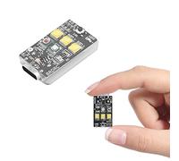 POFET Drone Luce stroboscopica Luce lampeggiante Anti-collisione LED Ricaricabile per tutti i droni Volo notturno Accessorio lampada anticollisione