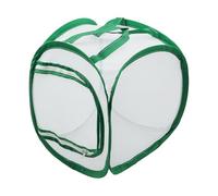 POFET Gabbia per Rete a Rete da Giardino per Farfalle per Insetti, Gabbia per Farfalle Piccola Trasparente appollaiata, casetta per Insetti Pop-up Pieghevole (30 x 30 x 30 cm)