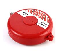 POFET - Lucchetto per valvola da esterni, compatibile con il dispositivo di bloccaggio della valvola a saracinesca per serrature per rubinetti, per valvole da 1 a 6,5 cm