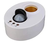 POFET Luce a LED di Alta qualità AC110V -240V E27 Lampadina a LED Base a infrarossi Sensore IR Lampada da Parete Automatica Supporto per Lampada Presa PIR Rilevatore di Movimento