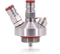 POFET Merrday - Mini dispenser per birra in acciaio inox 304, per birra, per coltivatori di birra artigianali