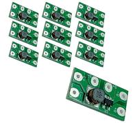 POFET Modulo Scheda Controller di Carica Solare del Circuito della Lampada Solare da 10 Pezzi per Le Luci del Prato Solare, Luce del Perno Stradale