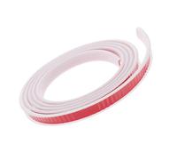 POFET Nastro per bordi per mobili a forma di U da 12 mm, autoadesivo e morbido TPE, protezione bordi per la sicurezza del bambino, per tavoli, armadi, sedie, scaffali, restauro di mobili (bianco)