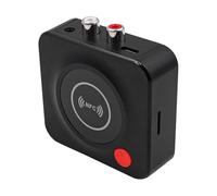 POFET Ricevitore Bluetooth, ricevitore audio Bluetooth 5.1 con slot per scheda TF 3,5 mm/AUX/RCA 3,5 mm, supporto NFC per impianto stereo di musica domestica