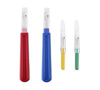 POFET - Ripper, 4 pezzi per cuciture, con manico in plastica, per punto cucito colorato, pratico e pratico strumento per cucire