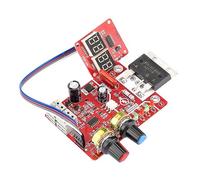 POFET Scheda di Controllo per saldatrice a Punti 100A Display Digitale Modulo per Saldatura a Punti Amperometro per temporizzazione del Pannello del Controller di Corrente e Tempo