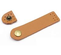 POFET Set di 10 cinghie con bottoni automatici, ricambi per borse e per creazioni con la pelle