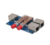 POFET Switch Porta di Rete RJ45 Switch di Rete Interno ed Esterno Cavo di Rete Banda Larga 2 ingressi 1 Uscita Splitter Porta di Rete