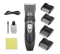 POFET Tosatrice per Cani Professionale Ricaricabile per Kit di toelettatura Silenzioso con Lame in Ceramica e Design Senza Fili