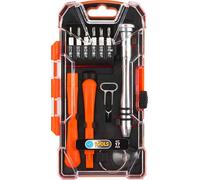 Poggi Kit Riparazione Smartphone Confezione 5 utensili + 12 Inserti - PG17A
