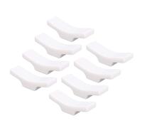 Poggia bacchette, Poggia-bacchette, supporto for cuscino, for forchetta, cucchiaio in lega da 16 pezzi for la decorazione di stoviglie for cena(White)