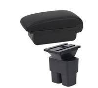 Poggia braccio Auto Per Nissan Per NV200 Bracciolo Box Auto Bracciolo Box Portaoggetti Bracciolo console centrale(A black line No USB)