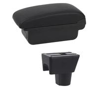 Poggia Braccio Auto Per Nissan Per Terrano 3 Bracciolo Centrale A Doppio Strato Per Auto(B1 Black Line)