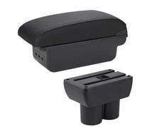 Poggia braccio Auto Per Suzuki Per Jimny JB23 JB43 1999-2017 Bracciolo Per Auto, Parti Ricambio Per Bracciolo, Scatola Portaoggetti Bracciolo console centrale(B Black line 3USB)