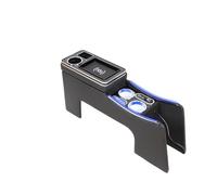 Poggia braccio Auto Per Toyota Voxy Noah Bracciolo Anteriore Per Auto Con Ricarica Wireless, Console Portaoggetti, Scatola Bracciolo Bracciolo console centrale(C1 Black Wireless)
