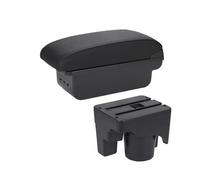 Poggia Braccio Per Auto Per Golf Per 6 5 Mk6 MK5 Per Jetta 5 Sagitar 2012-2019 Scatola Bracciolo Scatola Portaoggetti Bracciolo Auto Dettagli Interni Poggiabraccio Auto(B2 Black line 3USB)