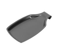Poggia Cucchiaio in Acciaio Inox Nero per Mestoli e Spatole | Organizza Utensili da Cucina, Contenimento Gocce Sul Piano, Finitura Liscia Elegante per Casa e Ristorante