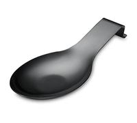 Poggia Cucchiaio Nero Opaco, Porta Cucchiaio In Acciaio Inossidabile Per Piano Cottura, Porta Utensili Da Cucina Per Mestoli, Pinze, Spatola, Lavabile In Lavastoviglie (1PC-9.5 Pollici)