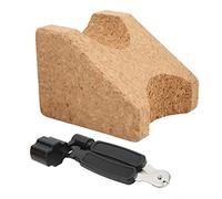 Poggia manico per chitarra, strumento di supporto wireless per chitarra, compatto cavalletto in sughero per chitarra, ukulele, violino, viola e violoncello, con attrezzo di