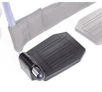 Poggia Piedi in Polipropilene SINGOLO Compatibile con Sedia a Rotelle Carrozzina