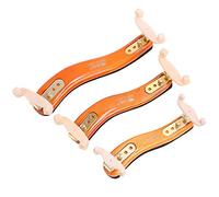 Poggia sIl violino sulle spalle, Spallina in legno massello Poggia mento Regolabile 1/8 1/4 3/4 4/4 1/2 Sordina for violino(3/4 4/4)