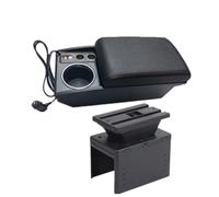 Poggiabraccio Portabicchieri Portaoggetti Automatico A Doppio Strato Con Scatola Per Bracciolo Universale Per Auto Accessori Auto Da retrofit(W2 Fast charging)
