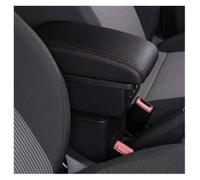 Poggiabraccio Vano Per Dacia Per Dokker Bracciolo Centrale Universale Per Auto Accessori Per La Modifica Bracciolo Tourist(B-Black red line)