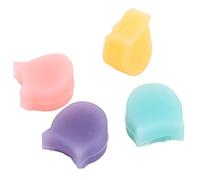 Poggiadita per clarinetto, 4 pezzi cuscinetti in silicone colorati facili da usare per strumenti a fiato