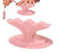 Poggiadito - Silicone 9,4x5,7 Cm | Base Di Supporto Per Supporto Per Per Pittura Su Unghie | Supporrto Stabile Per Manicure Progettato Per Principianti Che Apprendono Le Abilità Di Progettazione