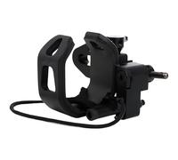 Poggiafreccia a Scomparsa, Poggiafreccia con Feltro per La Caccia con Arco Compound, con Azionamento Degli Arti Che Non Danneggia le Piume, Poggiafreccia Regolabile per Arco Compound Destro(Black)