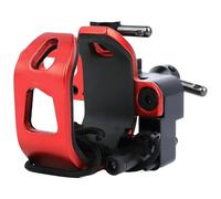 Poggiafreccia a Scomparsa, Poggiafreccia con Feltro per La Caccia con Arco Compound, con Azionamento Degli Arti Che Non Danneggia le Piume, Poggiafreccia Regolabile per Arco Compound Destro(Red)