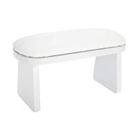 Poggiamano Cuscino, Poggiapolsi Salone per Unghie Tavolo da Ufficio Urbanità Cuscino Supporto per Salon, Poggiapiedi for manicure for nail art, 30 * 15 * 15 cm(bianco)