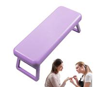 Poggiamano per unghie: bracciolo comodo e stabile per manicure | Supporto per le mani pieghevole, cuscino per manicure portatile per tecnici delle unghie, salone e uso domestico, bracciolo per unghie