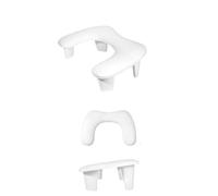 Poggiamano per Unghie, cuscinetto a Forma Di U per Manicure a Mano, per Unghie Tech Manicure Tavolo Estetista per Unghie - Bianco