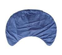 Poggiamano portatile gonfiabile morbido e confortevole per cuscino tiro per parrucchiere (Blu)