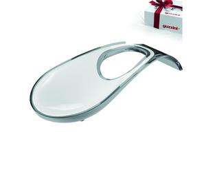 Poggiamestolo bicolore 24x11xh4,5 cm grigio grigio cielo