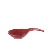 Poggiamestolo Floral rosso ceramica stoneware