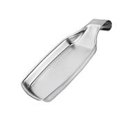 Poggiamestolo in acciaio inox per della, Silver