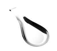 Poggiamestolo per stufa - Acciaio inossidabile 25 × 10 cm | Réposacucchiaio di aceia inossidabile con manico durevole in acciaio 430, supporto per utensili, protegge la stufa, poggiapolsi p?ra