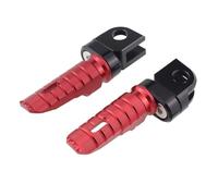 Poggiapiedi Anteriore Moto Per Honda VFR1200F VFR1200X VFR800F VTR250 2009-2021 Pedane Pedali Accessori Sostituzione(A-Red)