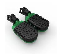 Poggiapiedi Anteriore Per CRF1000L CRF1100L Per AFRICA TWIN ADV/DCT MSX125/Per GROM XL750 Per TRANSALP Per MONKEY125 Pedane Poggia Pedali Poggiapiedi(Adjustable 2 green)